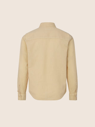 Beige linen shirt