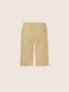 Daniel beige gabardine shorts | Jacob Cohën | Details 2