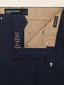 Lucas Regular Chino Pants in Khaki Lyocell and Cotton Batavia | Jacob Cohën | Details 4