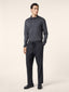 Daniel Carrot Chino Pants in Dark Blue Nylon Stretch Twill | Jacob Cohën