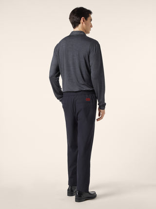 Merino Wool Jersey Polo