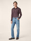 Luis Regular 5 Pocket Jeans in Light Blue Comfort Stretch Denim | Jacob Cohën | Details 3