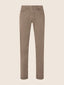 Bard Regular-Slim 5 Pocket Pants in Taupe Cotton and Lyocell Stretch Twill | Jacob Cohën