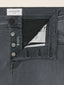 Bard Regular-Slim 5 Pocket Jeans in Medium Black Stretch Denim in Organic Cotton | Jacob Cohën | Details 4