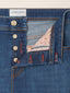 Nick Slim 5 Pocket Jeans in Medium Blue Super Stretch Denim | Jacob Cohën | Details 4
