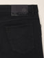 Nick Slim Super Slim 5 Pocket Jeans in Black Stretch Denim in Organic Cotton with Rinse Wash | Jacob Cohën
