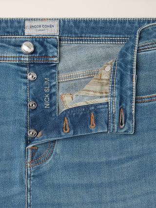 Nick Slim - Jean en denim super stretch doux