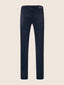 Bard Regular-Slim 5 Pocket Pants in Navy Blue Cotton and Lyocell Stretch Twill | Jacob Cohën | Details 3