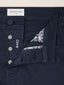 Bard Regular-Slim 5 Pocket Pants in Navy Blue Cotton and Lyocell Stretch Twill | Jacob Cohën | Details 4