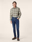 Nick Slim Super Slim 5 Pocket Jeans in Medium Blue Power Stretch Denim | Jacob Cohën | Details 3