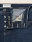 Nick Slim Super Slim 5 Pocket Jeans in Medium Blue Power Stretch Denim | Jacob Cohën | Details 5