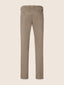 Bobby Slim Chino Pants in Taupe Stretch Twill in Cotton and Lyocell | Jacob Cohën