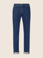 Bard LTD Regular-Slim 5 Pocket Jeans in Dark Blue Stretch Selvedge Denim with Rinse Wash | Jacob Cohën
