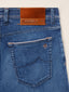 Nick LTD Slim 5 Pocket Jeans in Dark Blue Stretch Selvedge Denim | Jacob Cohën