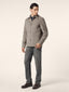 Dark Grey Melange Wool Double Cloth Jacket | Jacob Cohën