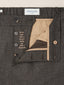 Pantalone chino Gray regular in pied-de-poule di lana vergine marrone scuro | Jacob Cohën | Details 5