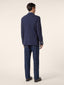 Dark Blue Double-Breasted Wool and Cashmere Jersey Blazer | Jacob Cohën | Details 3