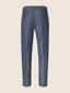 Pantalone chino Lucas regular in twill di puro cashmere blu | Jacob Cohën | Details 3