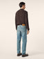 Rust Brown Cotton Piquet Long-Sleeve Polo Shirt | Jacob Cohën | Details 3