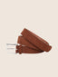 Brown Striped Suede Belt | Jacob Cohën