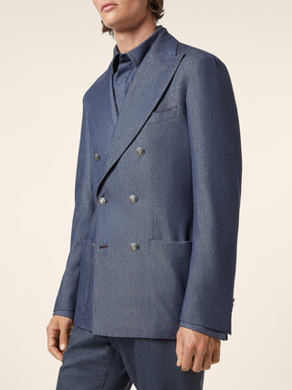 Cashmere Twill Blazer