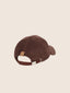 Chocolate Brown Cotton Corduroy Baseball Hat | Jacob Cohën