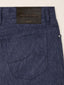 Bard Regular-Slim 5 Pocket Pants in Blue Melange Wool Comfort Flannel | Jacob Cohën