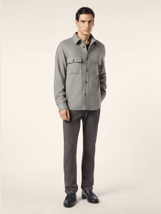 Wool Flannel Overshirt