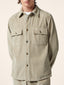 Almond Cotton Corduroy Overshirt | Jacob Cohën | Details 4
