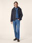 Navy Blue Technical Batavia Padded Jacket | Jacob Cohën