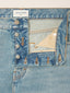 ^5-Pocket-Jeans Sean Relaxed Straight aus Denim aus mittelblauer Baumwolle | Jacob Cohën | Details 5