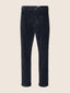 Henry Slim Chino Pants in Navy Blue Modal and Cotton Stretch Corduroy | Jacob Cohën