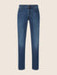 Bard Regular-Slim 5 Pocket Jeans in Medium Blue Cashmere Comfort Denim | Jacob Cohën