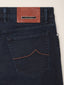 5-Pocket-Jeans Bard Regular Slim aus mittelblauem Super Stretch Denim mit Rinse Wash | Jacob Cohën