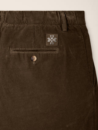 Bobby - Pants in Stretch Thin Ribbed Corduroy
