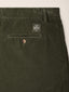 Gray Regular Chino Pants in Dark Green Cotton Stretch Corduroy | Jacob Cohën | Details 3