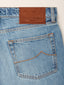 Sean Relaxed-Straight 5 Pocket Jeans in Light Blue Pure Cotton Denim | Jacob Cohën