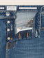 Bard Regular-Slim 5 Pocket Jeans in Medium Blue Comfort Denim | Jacob Cohën | Details 4