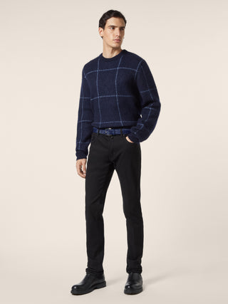 Sweater in Wool and Mohair