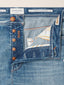 Sean Relaxed-Straight 5 Pocket Jeans in Medium Blue Pure Cotton Denim | Jacob Cohën | Details 4