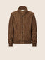 Brown Plated Wool-Mohair Cardigan | Jacob Cohën