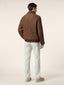 Cardigan in lana e mohair vanisé marrone | Jacob Cohën | Details 3