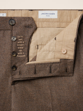 John – Pants in Houndstooth Wool