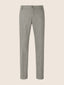 Gray Regular Chino Pants in Beige Melange Virgin Wool Stretch Flannel | Jacob Cohën