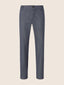 Pantalone chino Gray regular in twill comfort di cotone e lana vergine blu | Jacob Cohën