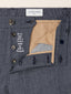 Pantalone chino Gray regular in twill comfort di cotone e lana vergine blu | Jacob Cohën | Details 5
