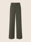 Isabel Straight Trousers in Forest Green Bistretch Wool Canvas | Jacob Cohën