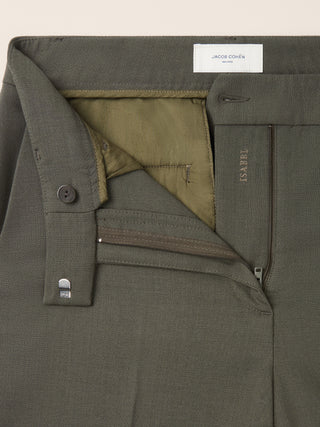 Isabel – Pants in Bistretch Wool Canvas