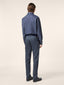 Bobby Slim Chino Pants in Dark Grey Super Stretch Denim with Rinse Wash | Jacob Cohën | Details 3