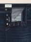 Scott Slim Carrot 5 Pocket Jeans in Dark Blue Super Stretch Soft Denim in Cotton and Lyocell | Jacob Cohën | Details 5